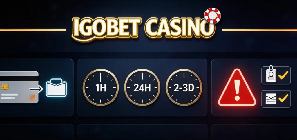Igobet Casino: Guida Completa ai Prelievi e Tempi di Pagamento