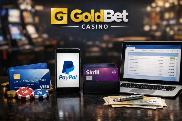 Metodi di pagamento GoldBet Casino: carte, PayPal, Skrill e bonifico a confronto